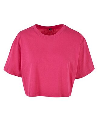 BY264 Build Your Brand Ladies Short Oversized Tee