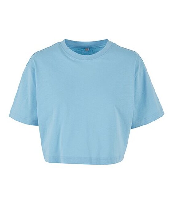 BY264 Build Your Brand Ladies Short Oversized Tee