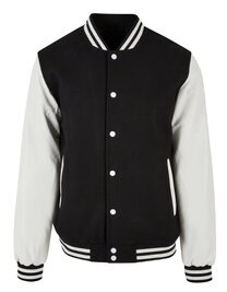 BY269 Build Your Brand Oldschool College Jacket