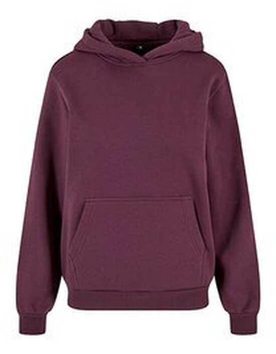 Build Your Brand Ladies Fluffy Hoody