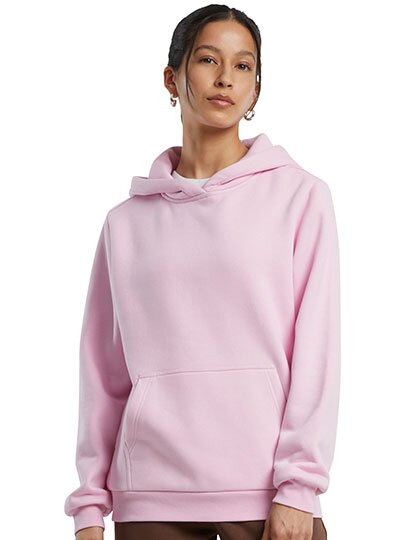 BY289 Build Your Brand Ladies Fluffy Hoody