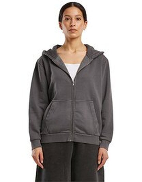 Ladies Vintage Heavy Zip Hoody