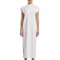 Ladies Long Extended Shoulder Dress