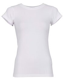 Build Your Brand Ladies Basic Stretch Tee