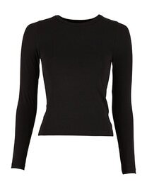 Build Your Brand Ladies Ultra Slim Longsleeve