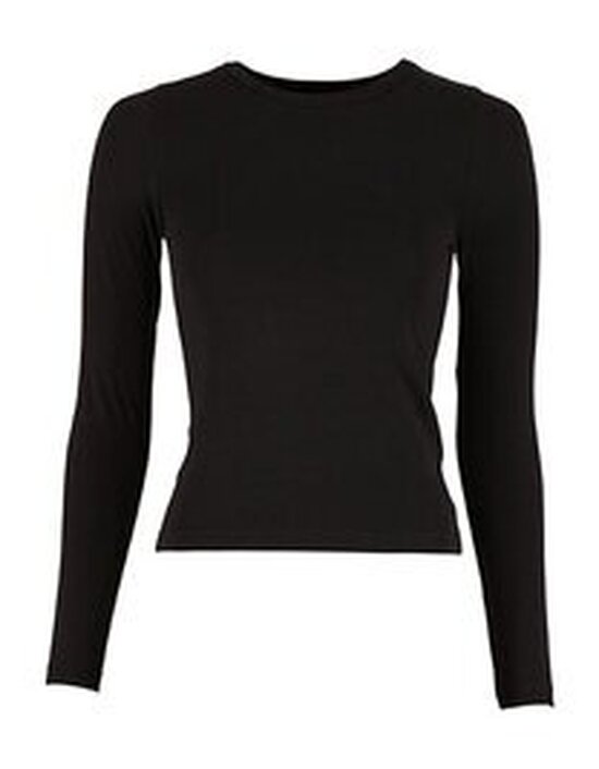 Build Your Brand Ladies Ultra Slim Longsleeve