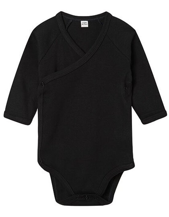 BZ60 Baby Long Sleeve Kimono Bodysuit