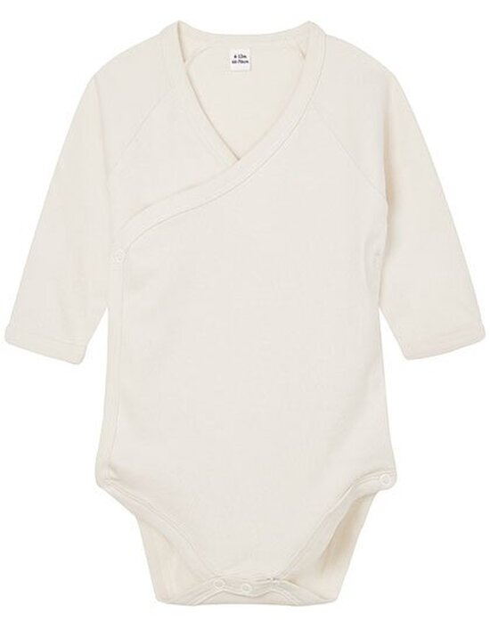 BZ60 Baby Long Sleeve Kimono Bodysuit