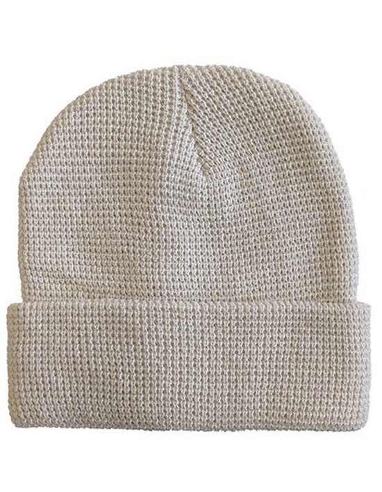 Strickmütze Waffeloptik