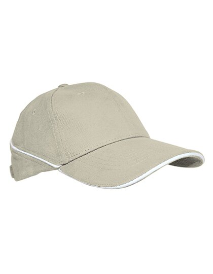Cap White-Stripe