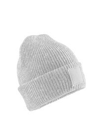 CB336B Beechfield Kids Deep Cuffed Tonal Patch Beanie