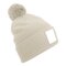 CB338R Beechfield Appliqué Patch Pom Beanie