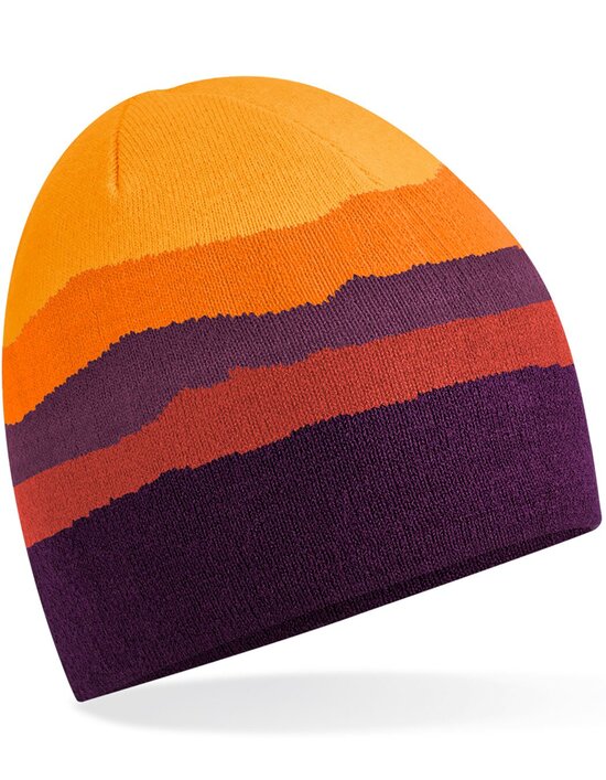 CB394R Beechfield Mountain Peaks Pull-On Beanie