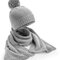 CB401 Beechfield Knitted Scarf and Beanie Gift Set