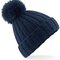 Verbier Faux Fur Pop Pom Chunky Beanie