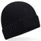 CB438N Beechfield Organic Cotton Engineered Patch Beanie
