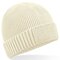 CB438N Beechfield Organic Cotton Engineered Patch Beanie