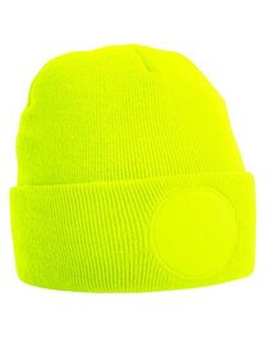 Circular Patch Beanie