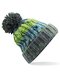 Corkscrew Pom Pom Beanie