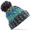 Corkscrew Pom Pom Beanie