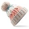 Corkscrew Pom Pom Beanie