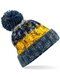 Corkscrew Pom Pom Beanie