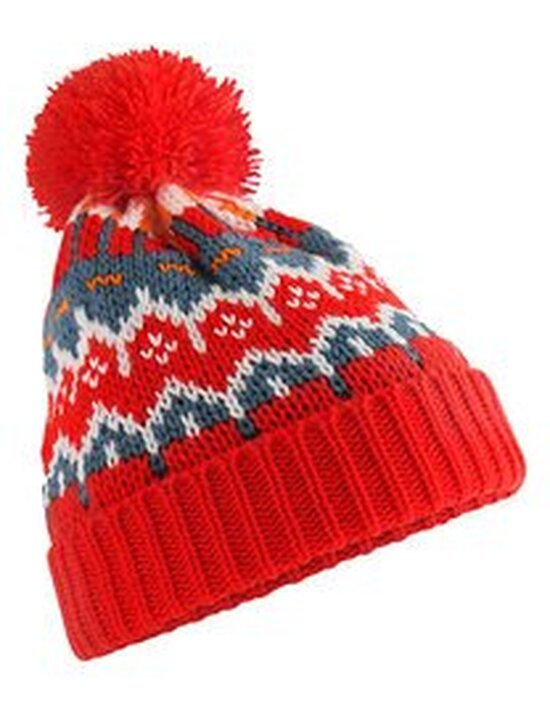 CB528 Beechfield Retro Ski Beanie