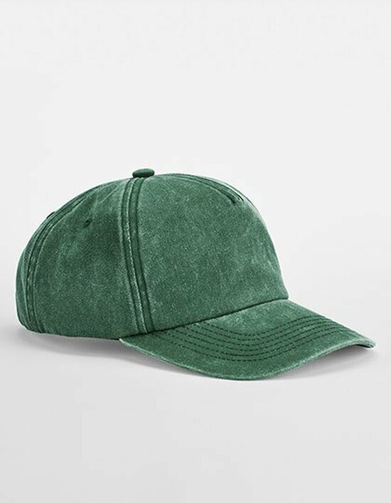 CB657 Beechfield Relaxed 5 Panel Vintage Cap