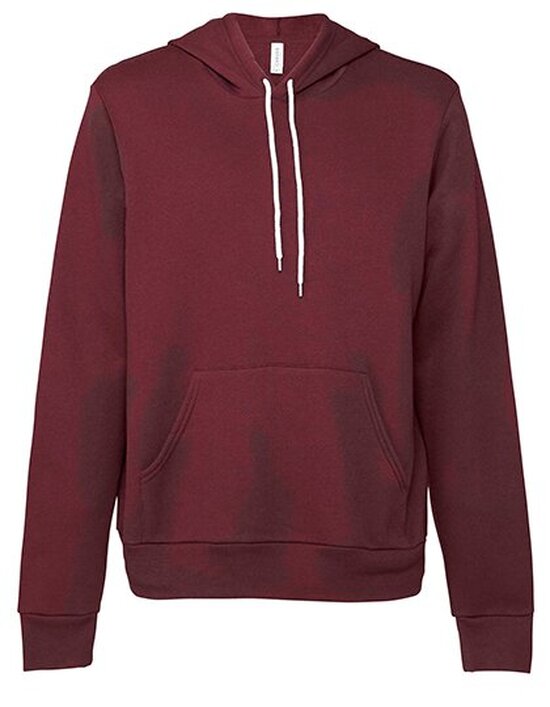 Unisex Pullover Poly-Cotton Fleece Hoodie