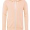Unisex Zip-Up Poly-Cotton Fleece Hoodie