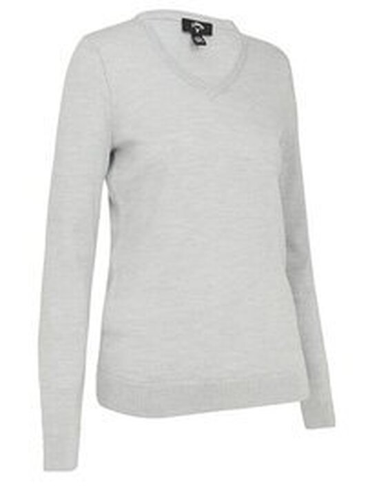 Ladies V-Neck Merino Sweater
