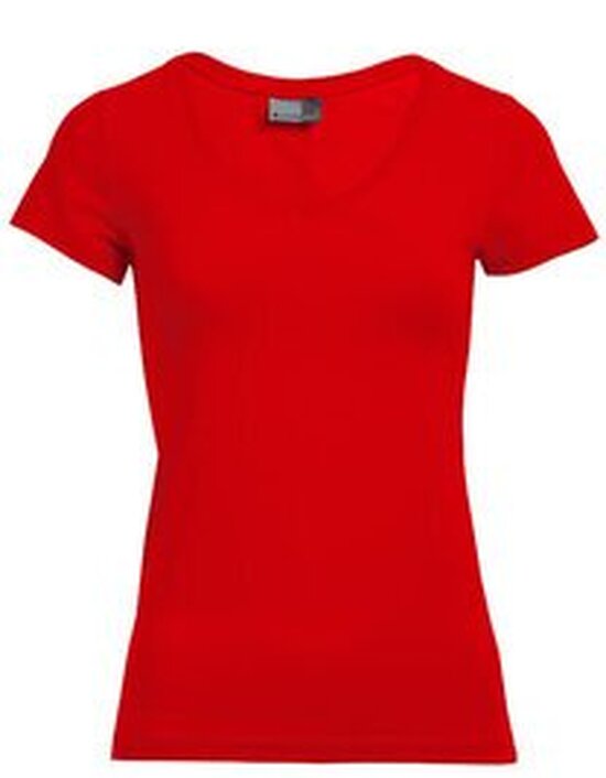 Women`s Slim Fit V-Neck-T
