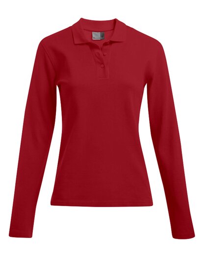 Women´s Heavy Polo Long Sleeve