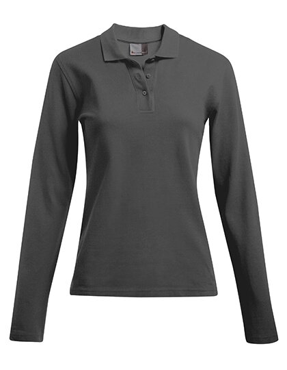 Women´s Heavy Polo Long Sleeve