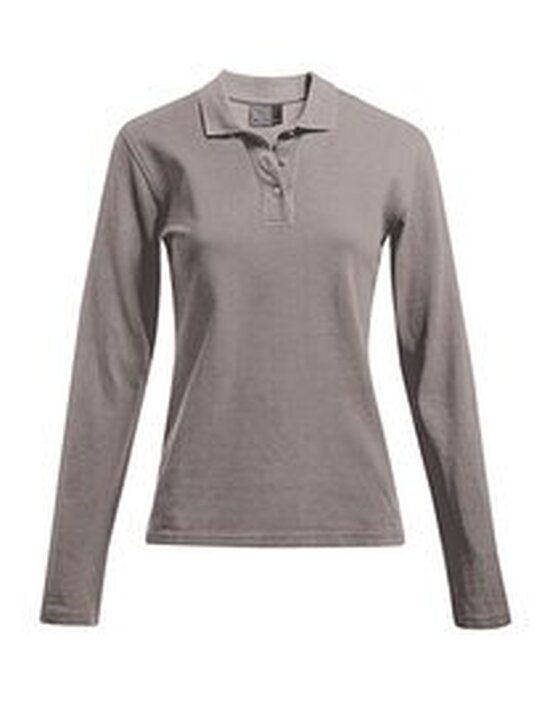 Women´s Heavy Polo Long Sleeve