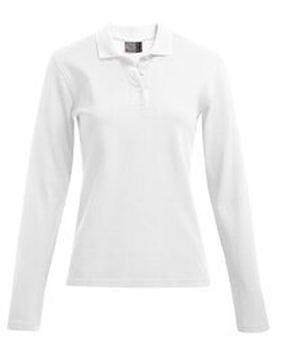 Women´s Heavy Polo Long Sleeve