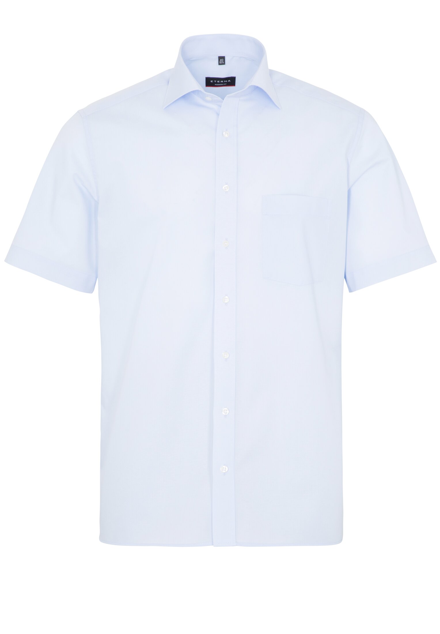 Eterna Hemd Popeline - Modern Fit - Mit Brusttasche