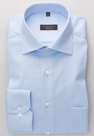 Eterna Hemd Cover Shirt Twill - Comfort Fit - mit Brusttasche