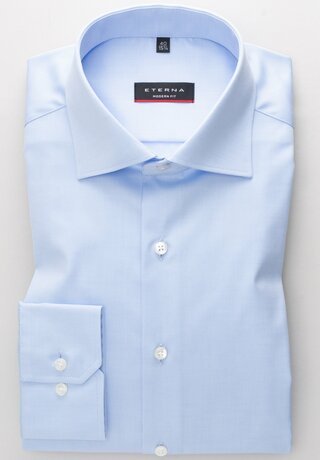 Eterna Hemd Cover Shirt Twill - Modern Fit - ohne Brusttasche