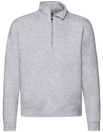 Premium Zip Neck Raglan Sweat