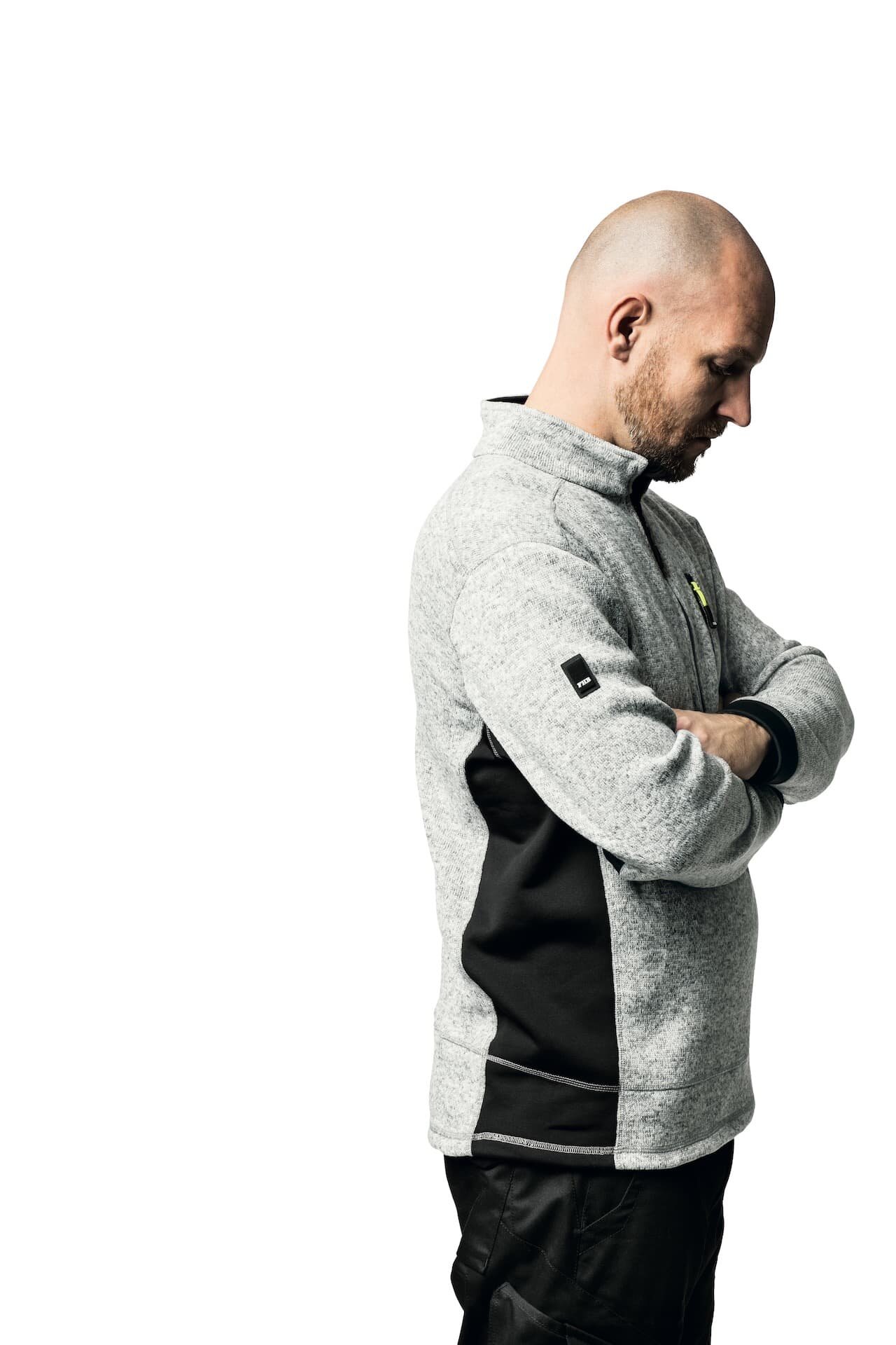 FHB PATRICK Strick-Fleece-Troyer