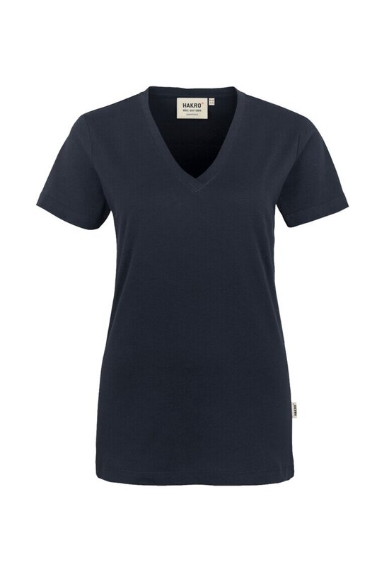 HAKRO Damen V-Shirt Classic NO. 126