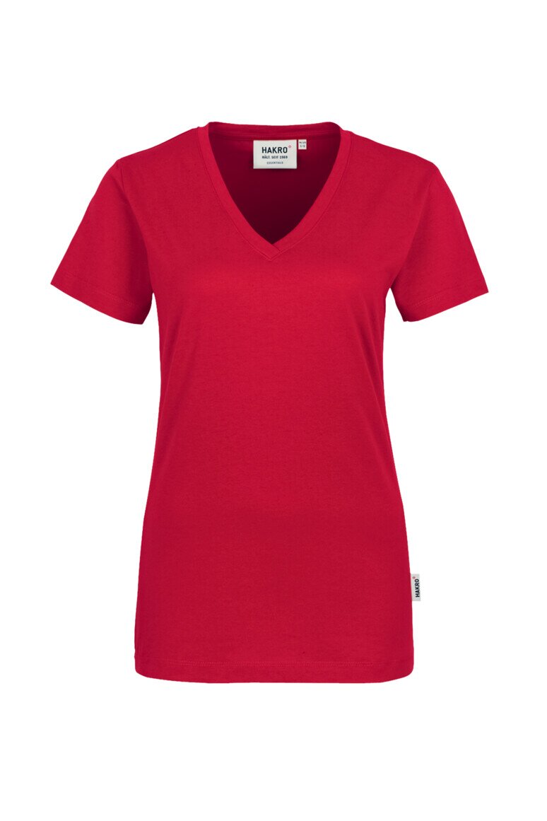 HAKRO Damen V-Shirt Classic NO. 126