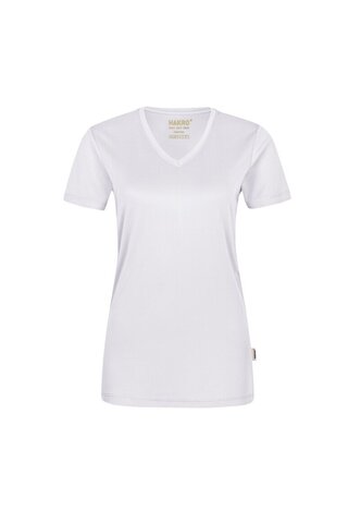 HAKRO Damen V-Shirt COOLMAX® NO. 187