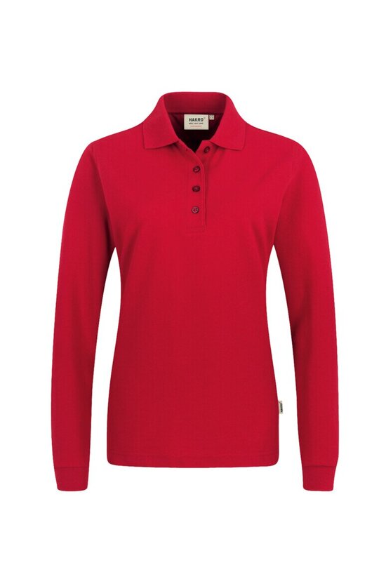 HAKRO Damen Longsleeve-Poloshirt Mikralinar® NO. 215
