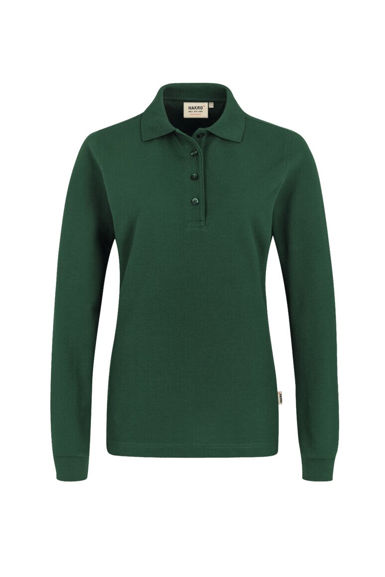 HAKRO Damen Longsleeve-Poloshirt Mikralinar® NO. 215