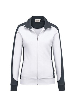 HAKRO Damen Sweatjacke Contrast Mikralinar® NO. 277