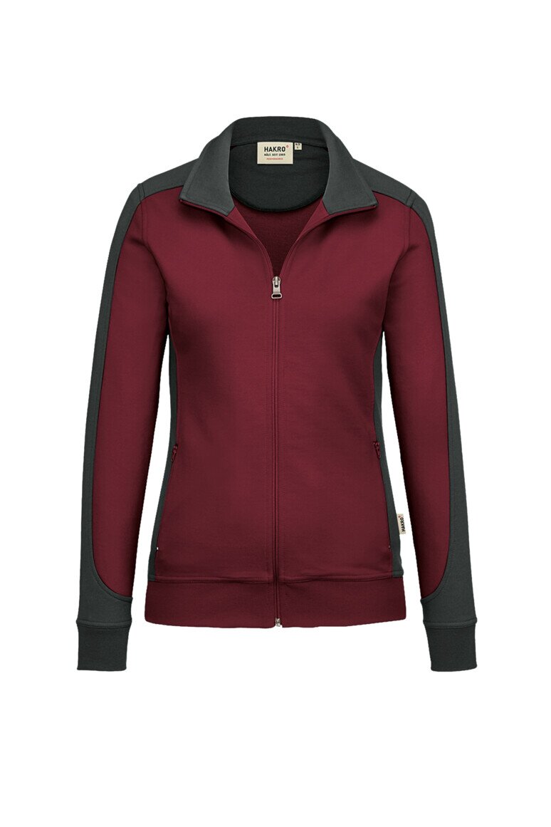 HAKRO Damen Sweatjacke Contrast Mikralinar® NO. 277
