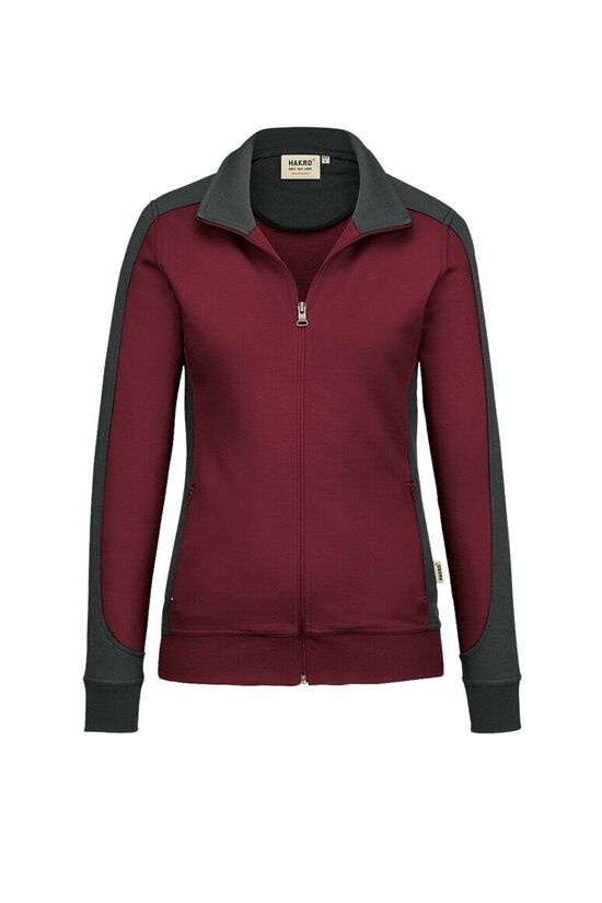 HAKRO Damen Sweatjacke Contrast Mikralinar® NO. 277