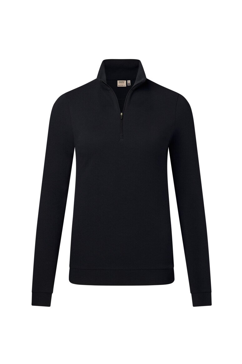 HAKRO Damen Zip-Longsleeve Piqué MIKRALINAR® ECO NO. 335